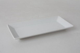 Talíř \WHITE-porcelain-MIDDLE\ 25x13cm