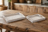 Sada 2ks podnosů \LISTY\ 39x30x5cm/MDF