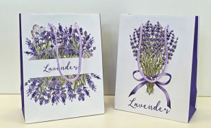 Dárková taška \LEVANDULE\ 23.5x17.5x10.5