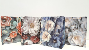 Dárková taška \KVĚTY I.\ 23x18x10/4dr.