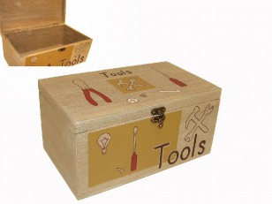 Dřevěná krabice \TOOLS\ 30x18x15cm