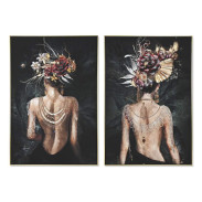 Obraz v rámu \MATA HARI\ 80x3.5x120/2dr.