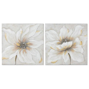 Obraz na plátně \KVĚT\ 50x2.5x50/2dr.