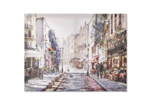 Obraz \STREET in PARIS\ 80x60x4cm
