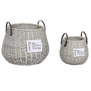Sada 2ks košů \HOME-PU WINGS\ 45x45x38cm