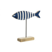 Stolní dekorace \RYBA BLUE\ 25x5x22cm