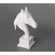 Dekorace \WHITE HORSE\ 14x8x22cm