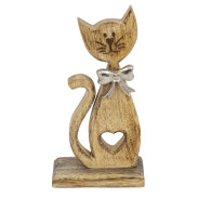 Stolní dekorace \KOČKA\ 20.5x10cm