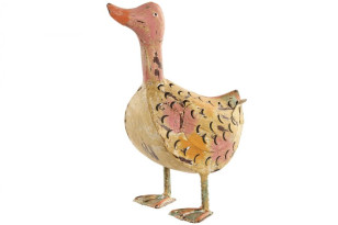 Dekorace \KACHNA\ na svíčku 21x18x32cm