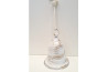 Závěsný zvon \WHITE&GOLD\ 15x19/38cm