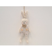 Závěsná dekorace \ZAJÍČEK-KLUK\ 19.5x7x3