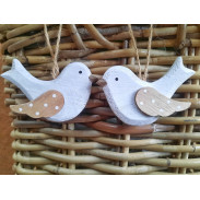 Závěsná dekorace \PTÁČEK\ 6.5x6x1.5cm