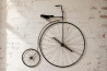 Kovová dekorace \VELOCIPED\ 100x95x4.5cm