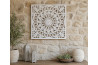 Dekorace na zeď \MANDALA\ 40x1.5x40/MDF
