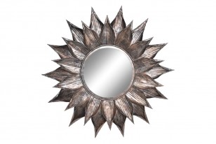 Zrcadlo \SPARKLY SUN - ALUMINIUM\ 77x5cm