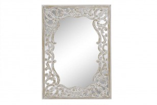 Zrcadlo \CARVED GOLDEN\ MDF 60x2.5x90cm