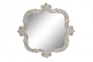 Zrcadlo \CARVED\ MDF 46x2x46cm