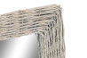 Zrcadlo \WICKER GREY\ 52.5x4x63cm