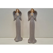 Andělka \ŠEDÉ ŠATY\ 25x11x5.5cm