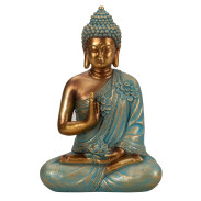 Soška \BUDDHA MINT\ 21x31.5cm - resin