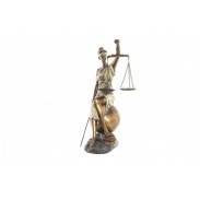Socha \LADY OF JUSTICE\ 17x15x35cm-resin