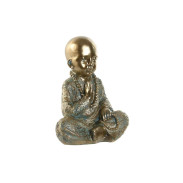 Soška \MONK AGED GOLDEN\ 17x13.6x21.8cm