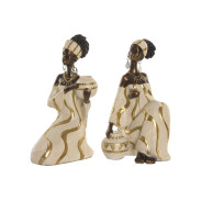 Soška \AFRIČANKA III\ resin 9x13x21/2dr.