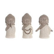 Soška \BUDDHA\ resin 8x9x15/3dr.