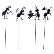 Zápich do květináče \MRAVENEC\ kov 40cm