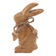 Stolní dekorace \ZAJÍČEK\ 10x6.5cm/dřevo