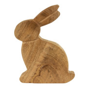Stolní dekorace králíček 25x18cm/dřevo