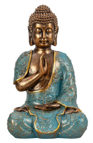 Soška \BUDDHA MINT\ 14x22cm - resin