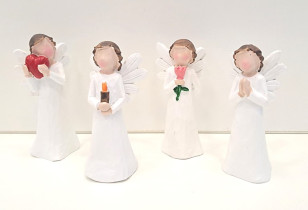 Andělka \WHITE-middle\ 10x4.5x3.5/4dr.