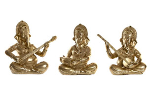 Soška \GANESHA GOLD\ 31x15.5x30/3dr.