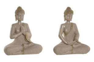 Soška \BUDDHA\ resin 23x12x28/2dr.