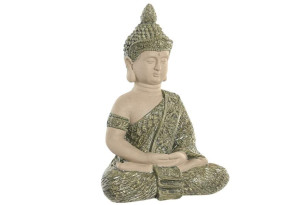 Soška \BUDDHA II\ glass fiber 35x22x49cm