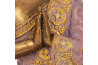 Soška \BUDDHA LILAC\ 19x29cm - resin