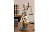 Socha \LADY OF JUSTICE\ 17x15x35cm-resin