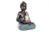 Soška \BUDDHA-TURQUOISE\ 40x33.5x60.5cm