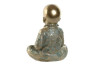 Soška \MONK AGED GOLDEN\ 17x13.6x21.8cm