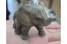 Figurka slon \HNĚDÝ\ 6x8.5x5cm