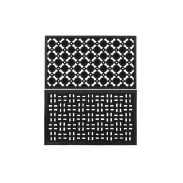 Rohožka \GEOMETRIC II\ 75x45x1/2dr/guma