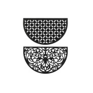 Rohožka \ORNAMENT\- guma 75x45x1.5/2dr.