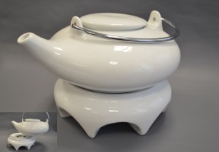 Čaj.konvice 21x18x8/1l.+ ohřívač 17x6cm