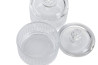 Skleněná dózička na šperky 10.5x10/330ml