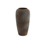 Keramická váza \WORN OUT GREY\ 16x31cm
