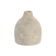 Kameninová váza \BEIGE\ 14x14x16cm