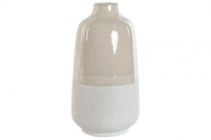 Keramcká váza \BEIGE DUO\ 16x16x30cm
