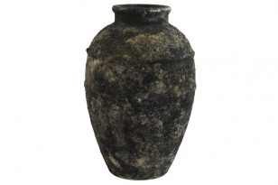 Terakotová váza \AGED DARK\ 24x24x33.5cm