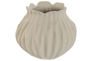 Porcelánová váza \CREAM\ 18x18x25cm